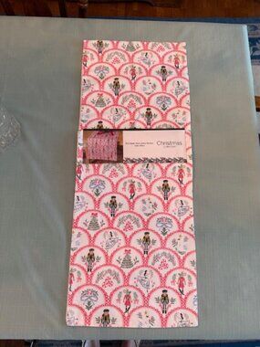 Christmas Collection Pink Ballet Nutcracker Table Runner - 14" x 90"